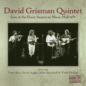 David Grisman Quintet Live at the Great American Music Hall