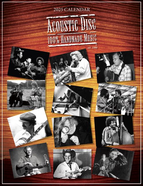 Acoustic Disc 2025 Calendar