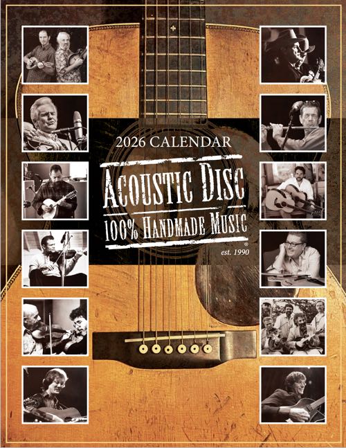 2026 Acoustic Disc calendar